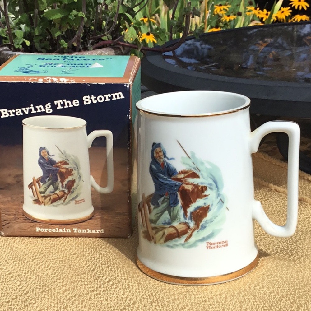 Norman Rockwell - The Seafarer’s Collection Tankard Collection 1984